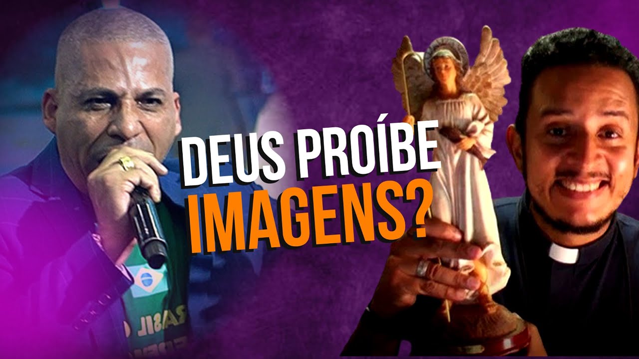 RESPOSTA AO PASTOR JÚNIOR TROVÃO // Deus proíbe as Imagens Católicas?