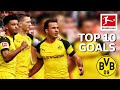 Top 10 Goals Borussia Dortmund 2018/19 - Sancho, Alcacer, Reus & More