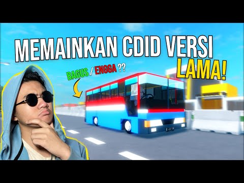Aku Memainkan CDID Versi LAMA / PERTAMA | Roblox Indonesia