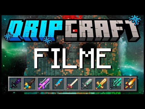 CONSEGUI AS ESPADAS DE TODOS OS MODS DO MINECRAFT!! DRIPCRAFT O FILME