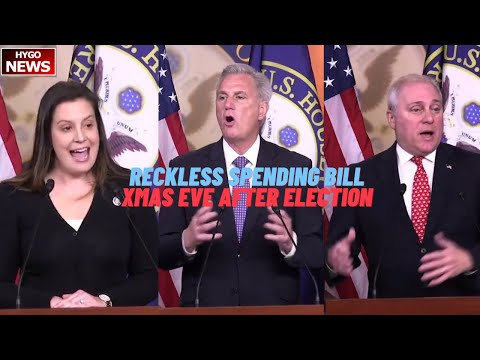 Democrats' reckless spending Bill on Xmas Eve after election & refused to take responsibility