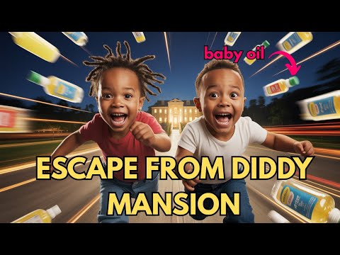 Escaping the Hollywood Mansion 😂 - Hilarious AI babies series | Jamil and Tyron