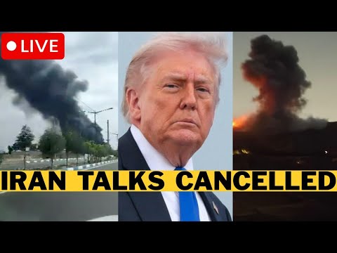 🚨 BREAKING: Trump CANCELS Iran Talks - Explosions Erupt In Iran - IRGC Infighting Escalates