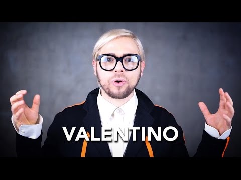 How to pronounce VALENTINO