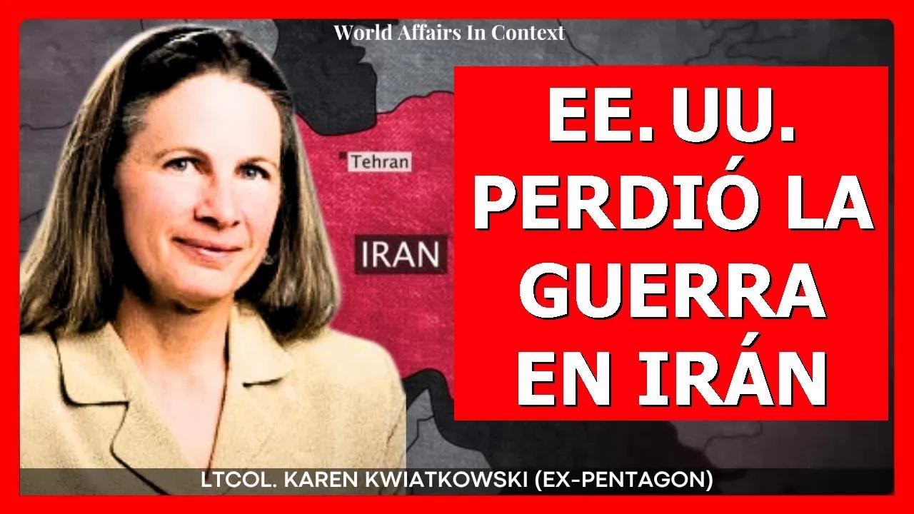 Kwiatkowski: EE. UU. DERROTADO en Irán, Trump está destruyendo su ejército desde dentro