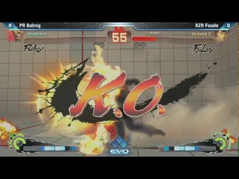 SSF4 PR Balrog vs RZR Fuudo - EVO2K12 Pool Play