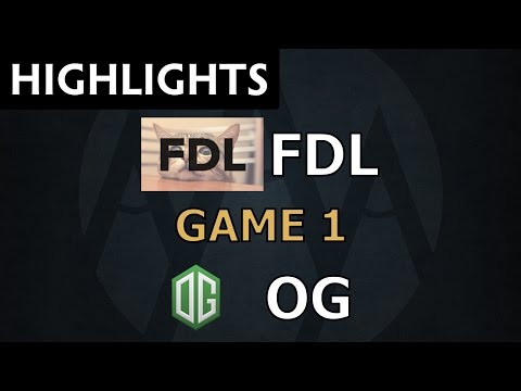 Friendship, Dedication, Love vs OG [Game 1] The Summit 5 - Dota Highlights