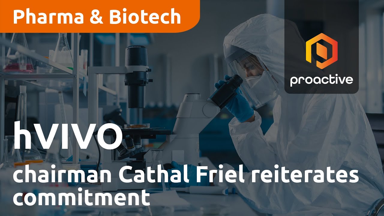 hVIVO chairman Cathal Friel says he remains committed to hVIVO following share sale