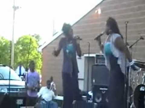 Chrystal and Charity sing Tell it Like I Can (ending)