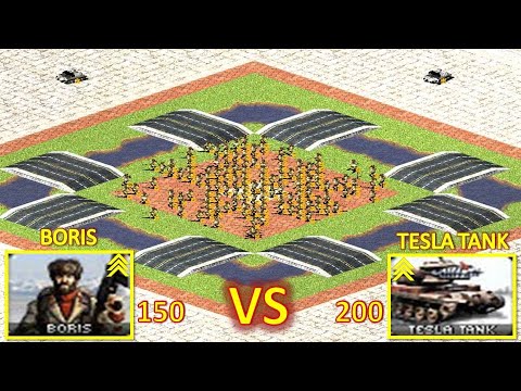 بوريس ضد دبابة تيسلا الكهربائية - Boris VS Tesla Tank
