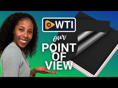 HTVRONT Black Permanent Vinyl - WTI product video review