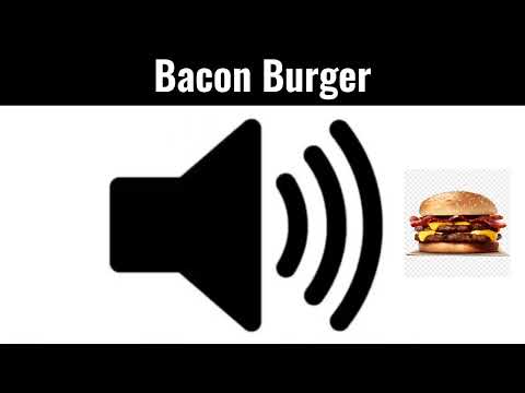 Barbeque Bacon Burger Meme (Sound Effect)