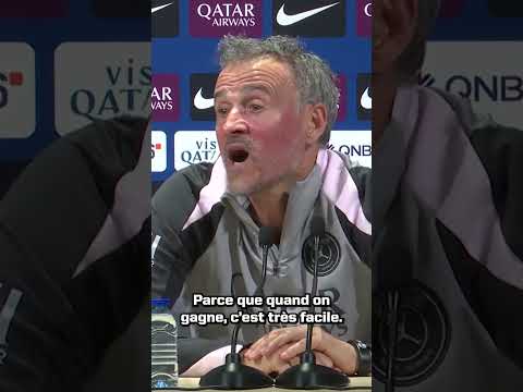 😲 #LuisEnrique est FIER... Quand il perd ! #PSG #beINSPORTS