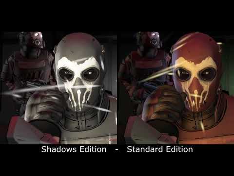 Batman: The Telltale Series Shadows Mode VS Classic Mode Grapics Comparison