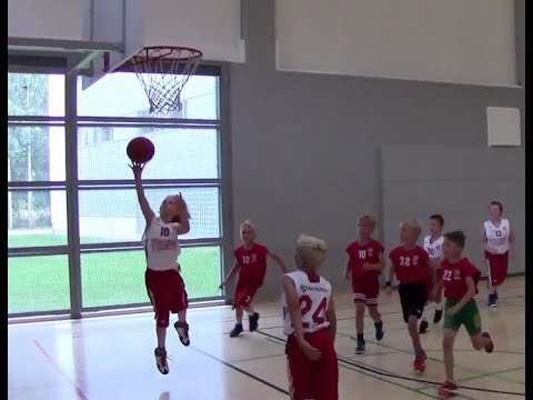 Jesse 8 years old, #10 - Basketball Highlights - Delfin Basket 2018 vs Pyrintö Jarmo