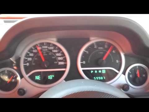 2008 Jeep Wrangler Unlimited 2.8 L CRD 0-100 km/h