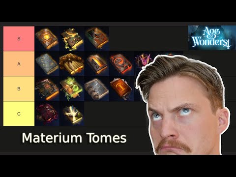 Materium Tomes Tier List - Age Of Wonders 4