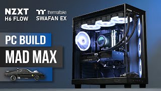 Gaming PC Build - NZXT H6 Flow Full RGB - MAD MAX Interceptor | Core i5 14500, RTX4070, ASUS TUF