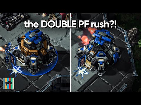 Will Cheese Fail - Double PF Rush?!!? - Starcraft 2 - LAGTV