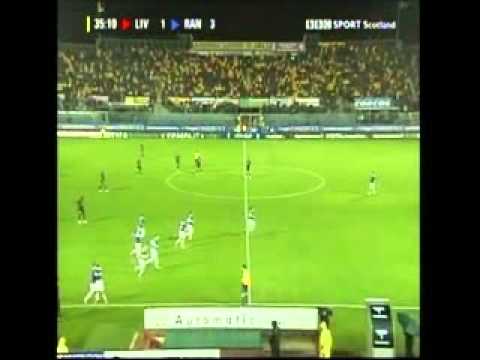 Nacho Novo Goal vs Livorno UEFA Cup 19th October 2006