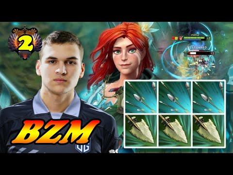 Bzm top tier EU Windranger endless Focus Fire intense comeback game | Giveaway | Dota 2 Pro Gameplay