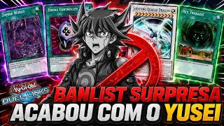 BANLIST PESADA! NÃO SOBROU NADA PRO BETA - YU-GI-OH Duel Links