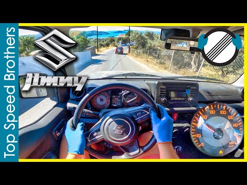 Suzuki Jimny II GJ 1.5 102HP (2020) POV TEST DRIVE ONBOARD Greece 🌴