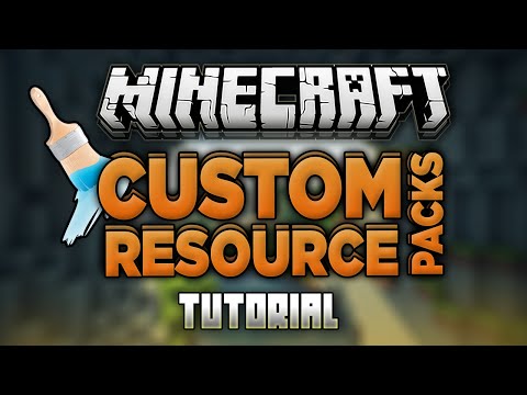 How to Make Custom Resource Packs for Minecraft! (Custom Texture Packs) (All Versions)