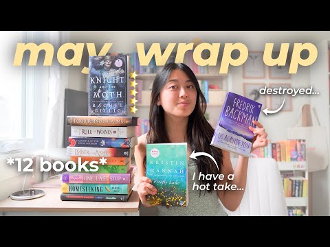 I read 12 books in May... let's talk about it | READING WRAP UP 📚⭐️