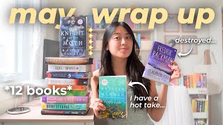 I read 12 books in May... let's talk about it | READING WRAP UP 📚⭐️