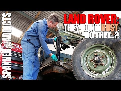 Land Rover Series Three - Bulkhead Repairs