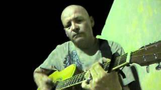 Tony Williams singing and playing Wagon Wheel on acoustic guitar