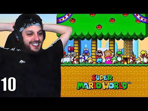Lets Play SUPER MARIO WORLD Pt 10 | BLIND PLAYTHROUGH