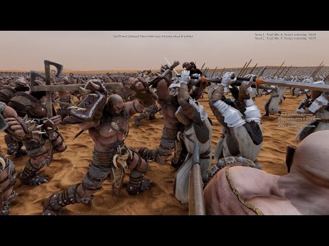 10.000 Orcs VS 10.000 Heavy Knights - Ultimate Epic Battle Simulator 2