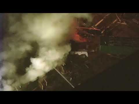 Fire Erupts at Pizzeria