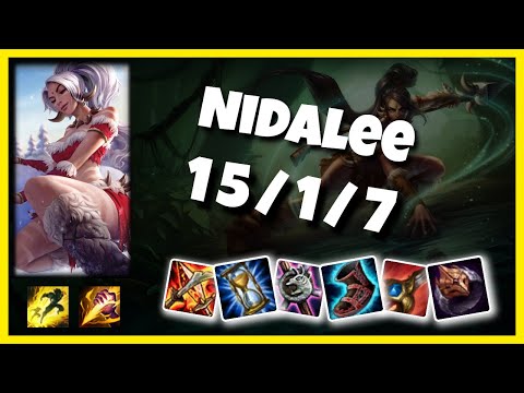 KOREAN Challenger Nidalee JUNGLE (15/1/7) vs GRAVES Gameplay Replay - Patch 10.20