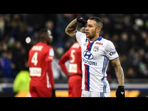 Memphis Depay Goal/But vs OGC Nice 1-0 (26/11/2017) Ligue 1 Conforama