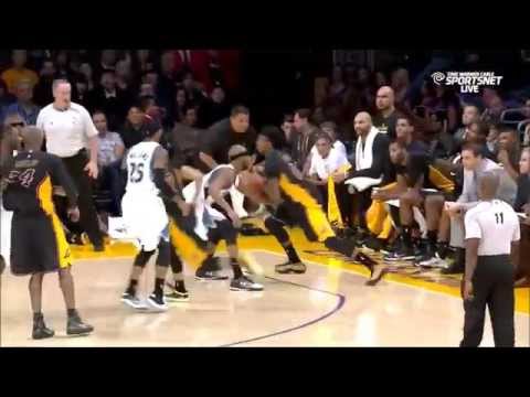 Nick Young Highlights vs Timberwolves (28.11.14) - 16 pts (13 pts in 4th)