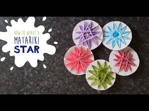 How to Weave a Matariki Star