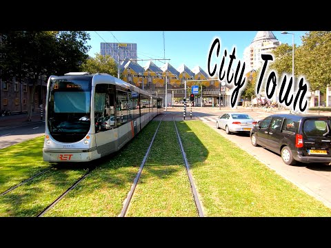 🇳🇱 Rotterdam City Tour: Filmen vanaf de tram 1965: Romeo Lijn 10 31/8/2019