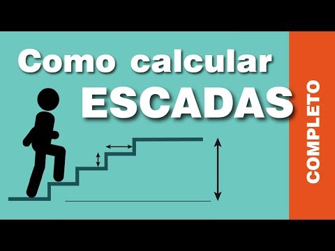 Cálculo de escada, fácil e simples! Passo a passo de como calcular as medidas da sua escada!