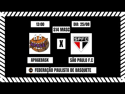 APAGEBASK X SÃO PAULO FC U14-FPB 2°QUARTO!