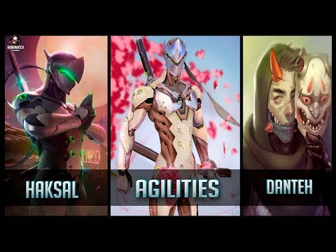 Haksal vs Danteh vs Agilities - Gods of Genji 😱 | Overwatch Moments