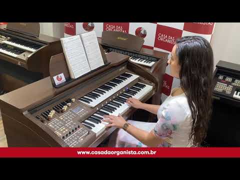 TOKAI MD 750S WENGUE - HINO 268 (HINÁRIO 5 CCB) - Ó DEUS BENDITO - CASA DAS ORGANISTAS