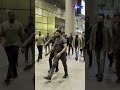 Bigg Boss Salman Khan Arrives At The Airport In High Security Salman Khan Bodyguard Shera