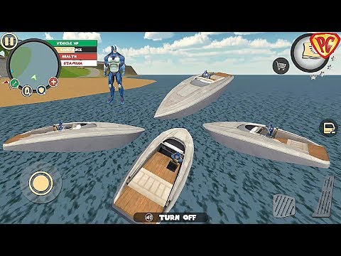 Rope Hero: Vice Town #27 New Boat - New Episode