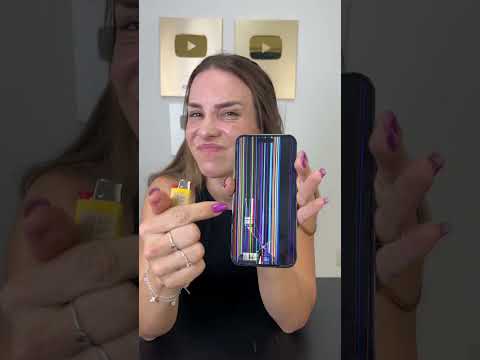 Fixing phone with lighter