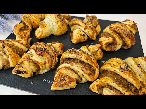  Apple And Pear  Puff Pastry Croissant