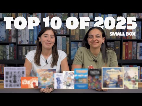 Top 10 Small Box / Family Board Games of 2025