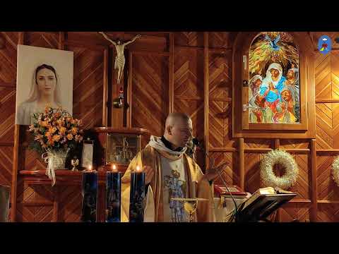 Pustelnia 11.01.2022 - Kazanie o. Daniela - Módlmy się żarliwie i wypełniajmy wolę Bożą - jak Anna.